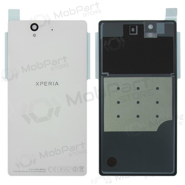 Sony Xperia Z L36h C6602 / Xperia Z C6603 patareipesade kaas (tagakaas) (valged) Sony Xperia Z L36h C6602 / Xperia Z C6603 patareipesade kaas (tagakaas) (valged)