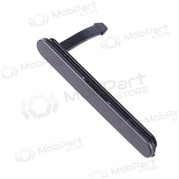 Sony Xperia Z5 E6603 / Xperia Z5 E6653 / Xperia Z5 E6683 SIM ja MicroSD side cover (mustad)