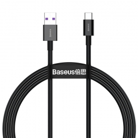 USB kaabel Baseus Superior iš USB į Type-C 66W 2.0m mustad CATYS-A01