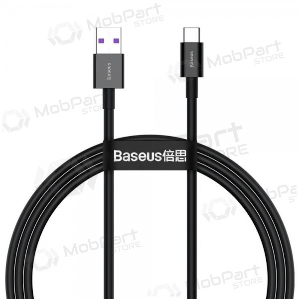 USB kaabel Baseus Superior iš USB į Type-C 66W 2.0m mustad CATYS-A01