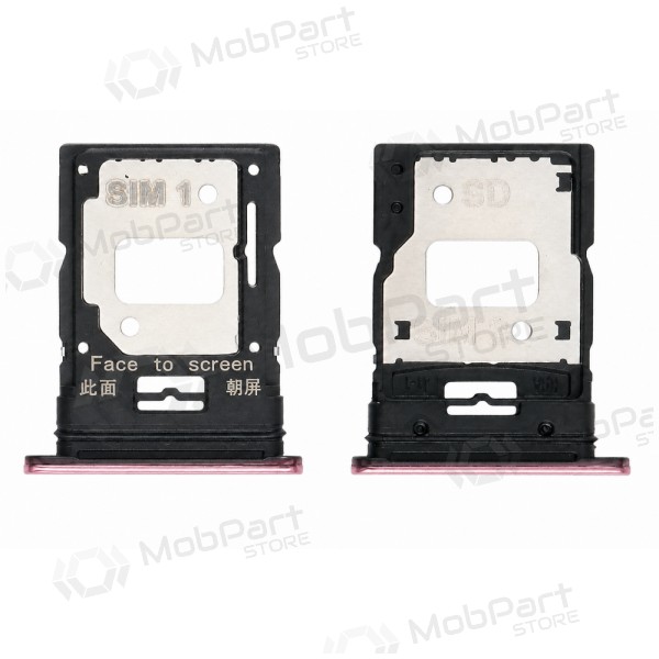 Xiaomi Mi 11 Lite 4G / 5G / 5G NE 2021 SIM-kaardi hoidik (roosa)