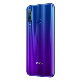 Huawei Honor 20 Lite patareipesade kaas (tagakaas) sinised (Phantom Blue) (kasutatud grade C, originaalne)