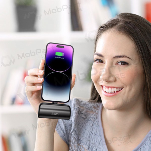 Väline patarei / aku Power Bank Hoco J106 Lightning 5000mAh valge Väline patarei / aku Power Bank Hoco J106 Lightning 5000mAh valge