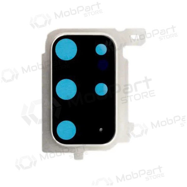 Samsung G985 / G986 Galaxy S20 Plus kaamera klaas (valged)