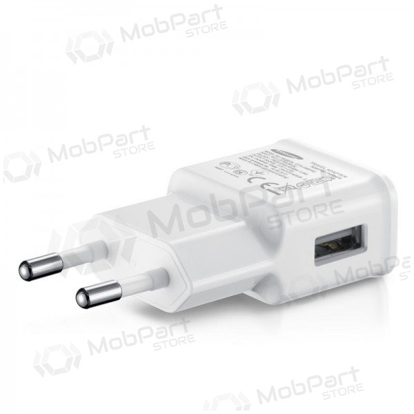 Samsung i9505 Galaxy S4 USB (ETAU90EWE/TA12EWE) (2A) laadija (valged)