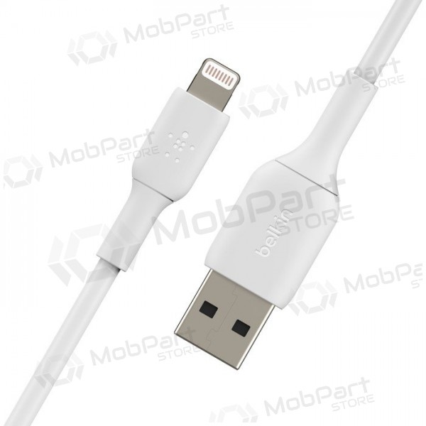 USB kaabel Belkin Boost Charge USB-A to Lightning 2.0m valged