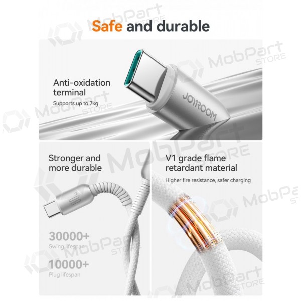 USB kaabel Joyroom S-A51 USB-C to USB-C 60W 1.2m hall