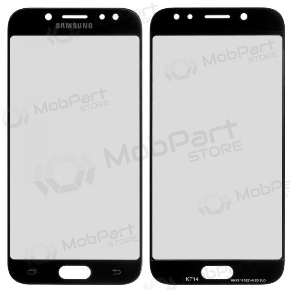 Samsung J530F Galaxy J5 (2017) Ekraani klaas (mustad) (for screen refurbishing)