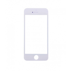 Apple iPhone 5G / iPhone 5S / iPhone 5C Ekraani klaas (valged) (for screen refurbishing) - Premium