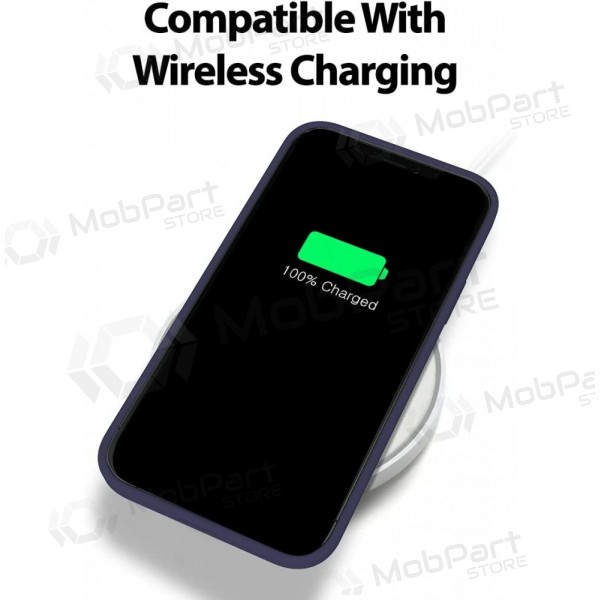 Samsung Galaxy A57 ümbris Mercury - Pure Magsafe Silicon Case (tumesinine)
