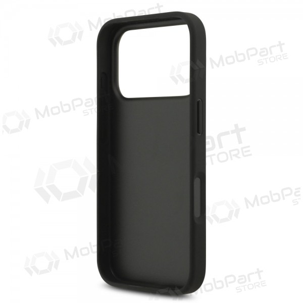 Apple iPhone 17 Pro ümbris - Guess PU 4G Metal Logo Strap (must)