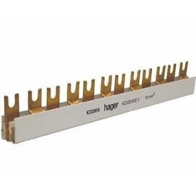 Izoliuotakoos jungimo šyna Hager KDN180A (1P, 12 mod., 16mm)