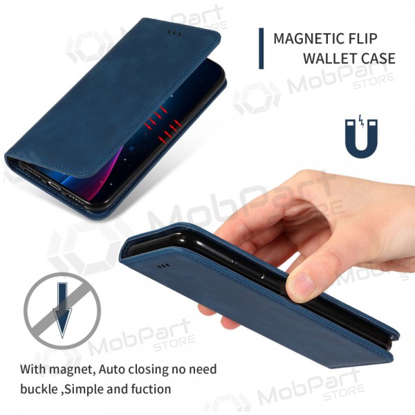 Ümbris Business Style Xiaomi Redmi Note 14 Pro 5G/Poco X7 tumesinine Ümbris Business Style Xiaomi Redmi Note 14 Pro 5G/Poco X7 tumesinine