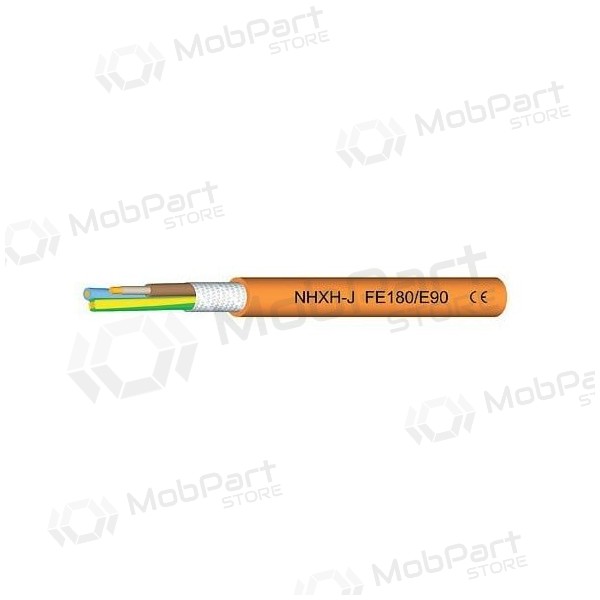 Toitekaabel Eupen NHXH FE-180/E90 5x2.5 mm² vask LSZH 0.6/1 kV