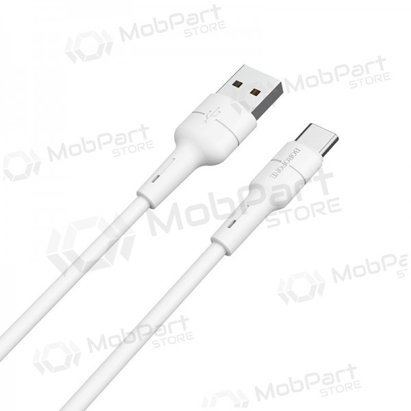 USB kaabel Borofone BX30 Type-C 1.0m (valged)