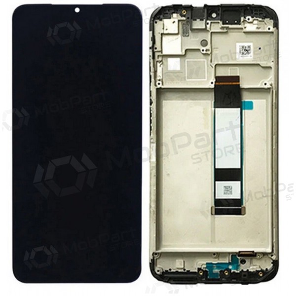 Xiaomi Redmi 9T / Redmi Note 9 4G 2021 /  Poco M3 ekraan (mustad) (koos raamiga) (originaalne)