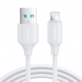 USB kaabel Joyroom S-UL012A9 USB to Lightning 2.4A 1.0m valged