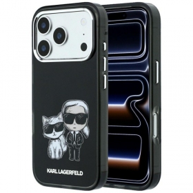 Apple iPhone 18 Pro ümbris - Karl Lagerfeld PU Semi Wrap Smooth Sketch Bodies MagSafe