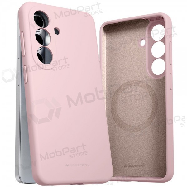 Samsung Galaxy S26 ümbris Mercury - Pure Magsafe Silicon Case (roosa liiv)