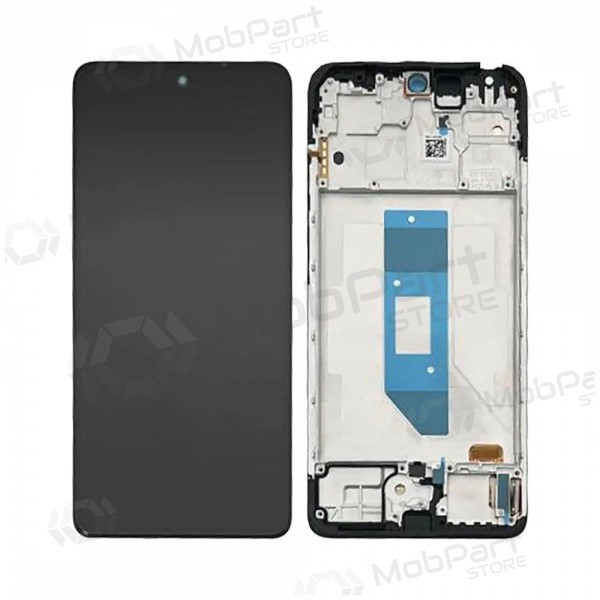 Xiaomi Redmi Note 14 4G (Global version) ekraan (mustad) (koos raamiga) (OLED) Xiaomi Redmi Note 14 4G (Global version) ekraan (mustad) (koos raamiga) (OLED)