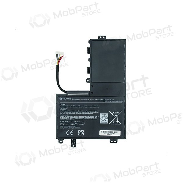TOSHIBA PA5157U-1BRS, 45 Wh sülearvuti aku, Selected TOSHIBA PA5157U-1BRS, 45 Wh sülearvuti aku, Selected