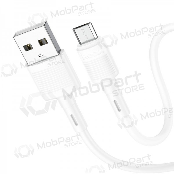 Micro USB kaabel Hoco X83 USB-A Micro USB-i 1 m valge