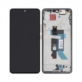 Xiaomi Poco X7 5G ekraan (mustad) (koos raamiga) (originaalne)