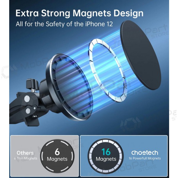 Auto telefonihoidja Choetech AT0004 mustad