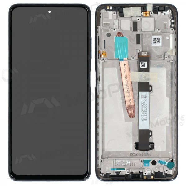 Xiaomi Poco X3 Pro / X3 / X3 NFC ekraan (mustad) (koos raamiga) (originaalne) Xiaomi Poco X3 Pro / X3 / X3 NFC ekraan (mustad) (koos raamiga) (originaalne)