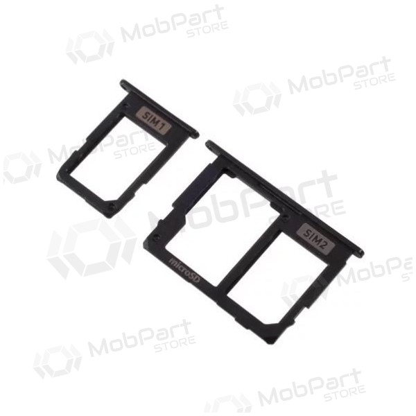 Samsung A605 Galaxy A6+ 2018 SIM kaardi hoidja (2tk) (mustad) Samsung A605 Galaxy A6+ 2018 SIM kaardi hoidja (2tk) (mustad)