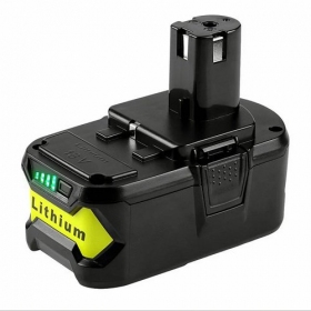 Aku Ryobi ONE+ RB18L60 / P108 18V tööriistadele 6Ah Li-ion laadimisindikaatoriga (asendus)