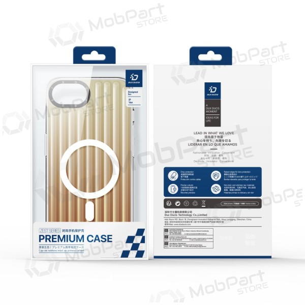 Apple iPhone 16e, 17e ümbris - Dux Ducis Zest (Gradient Desert Gold)