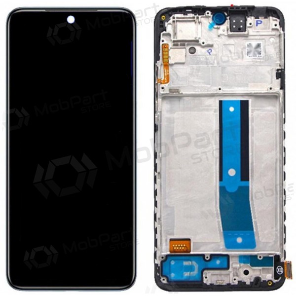 Xiaomi Poco M4 Pro 4G ekraan (mustad) (koos raamiga) (originaalne)