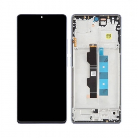 Xiaomi Redmi Note 13 Pro 4G, Poco M6 Pro 4G ekraan (Lavender Purple) (koos raamiga) (originaalne)