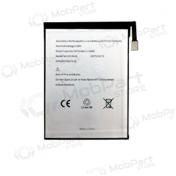 GOOGLE Pixel 3 patarei / aku (2915mAh) GOOGLE Pixel 3 patarei / aku (2915mAh)
