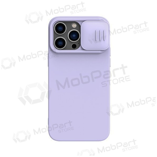 Apple iPhone 14 Pro ümbris „Nillkin Silicone“ (šviesiai lilla)