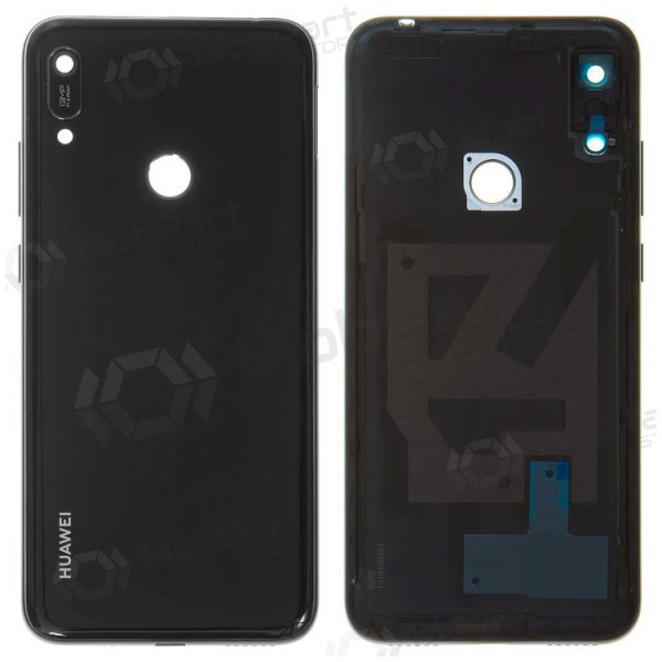 Huawei Y6 2019 patareipesade kaas (tagakaas) (mustad)