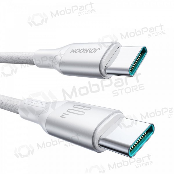 USB kaabel Joyroom S-A28 USB-C to USB-C 60W 2.0m valged