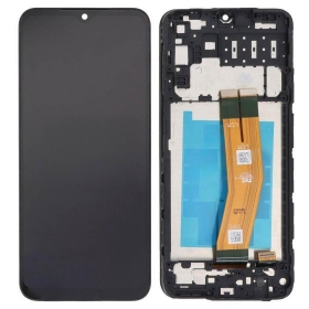 Samsung Galaxy A14 ekraan (must) (koos raamiga) (Premium)