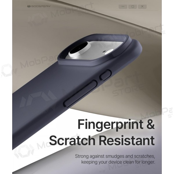 Apple iPhone Air ümbris Mercury - Pure Magsafe Silicon Case (tumesinine)