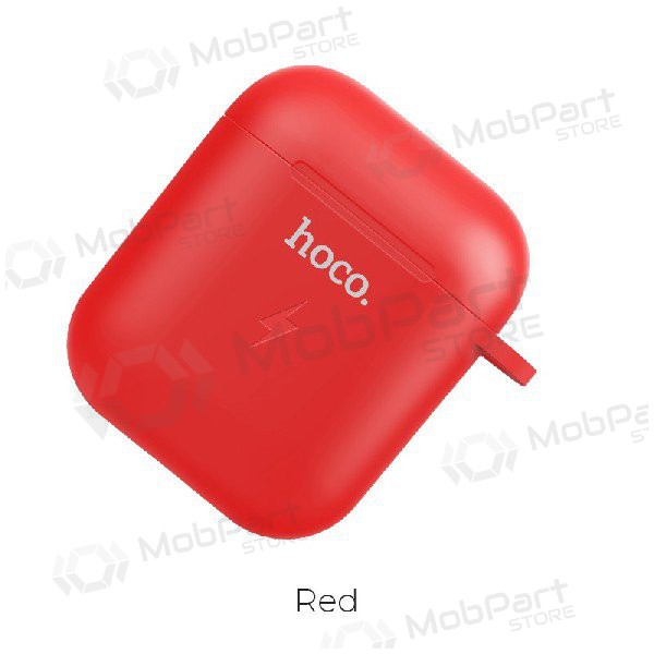 Juhtmeta laadija HOCO CW22 Airpods (punane)