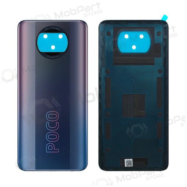 Xiaomi Poco X3 Pro patareipesade kaas (tagakaas) (mustad)