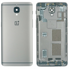 OnePlus 3 / 3T patareipesade kaas (tagakaas) (hõbedased) (kasutatud grade A, originaalne)