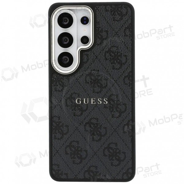 Samsung Galaxy S26 Ultra ümbris - Guess PU Leather 4G Gold Frame Magnetic (must)