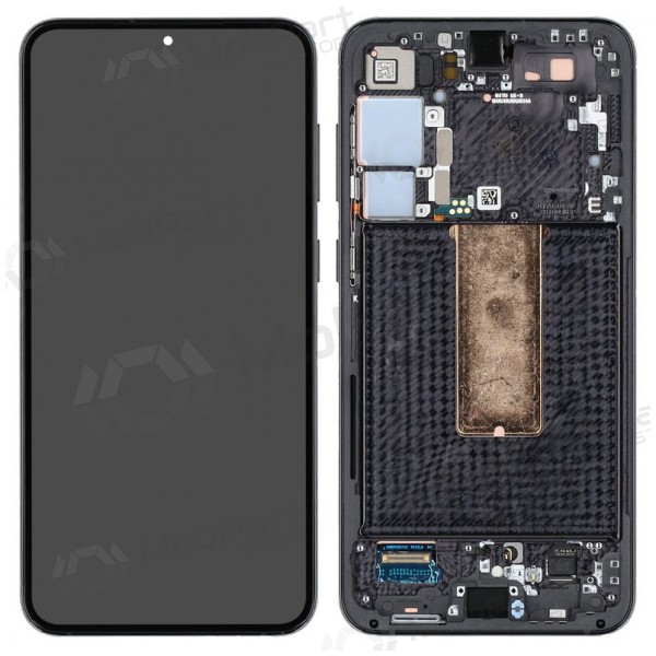 Ekranas Samsung S916 S23+ 5G su lietimui jautriu stikliuku ja rėmeliu Phantom Black originaalne (service pack) Ekranas Samsung S916 S23+ 5G su lietimui jautriu stikliuku ja rėmeliu Phantom Black originaalne (service pack)