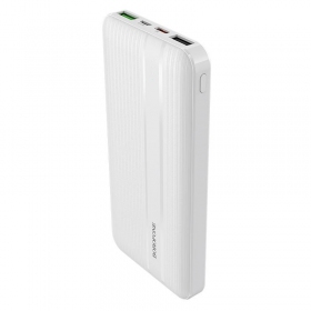 Väline patarei / aku Power Bank Borofone BJ9 Type-C PD+Quick Charge 3.0 (3A) 10000mAh valge