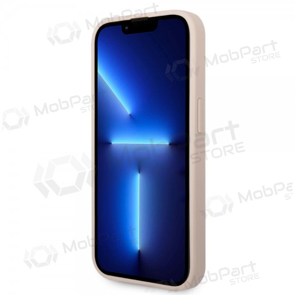 Apple iPhone 14 Pro Max ümbris - Guess PU 4G Metal Logo (roosa)