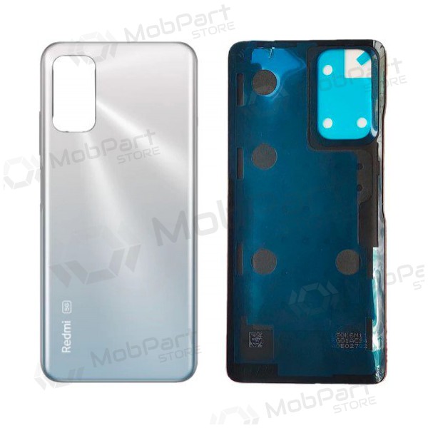 Xiaomi Redmi Note 10 5G patareipesade kaas (tagakaas) (hõbedased) Xiaomi Redmi Note 10 5G patareipesade kaas (tagakaas) (hõbedased)