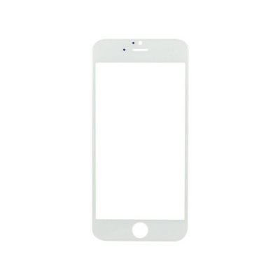 Apple iPhone 6 Ekraani klaas (valged) (for screen refurbishing)