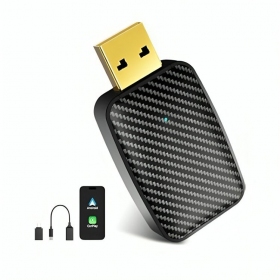 Juhtmeta CarPlay/Android Auto adapter Reach U4 mustad